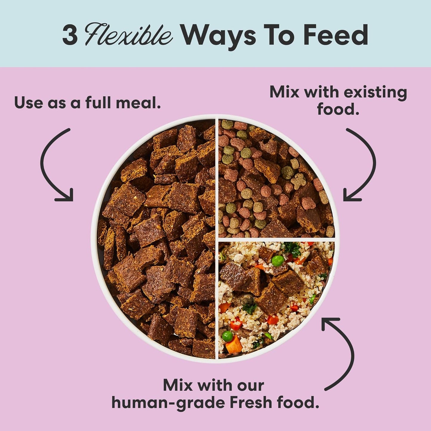 Air Dried Grain Free Dog Food for Dogs Large, Medium and Small | Puppy Dog Food, Adult Dog Food, Senior Dog Food | Beef & Berries 4.5 Lbs / 72 Oz Bag
