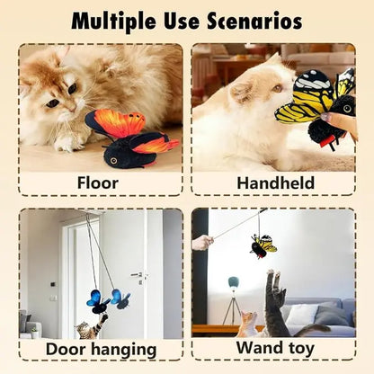 Interactive Electric Cat Toy - USB Rechargeable Fun for Kittens & Cats | Engaging Indoor & Outdoor Play for All Sizes