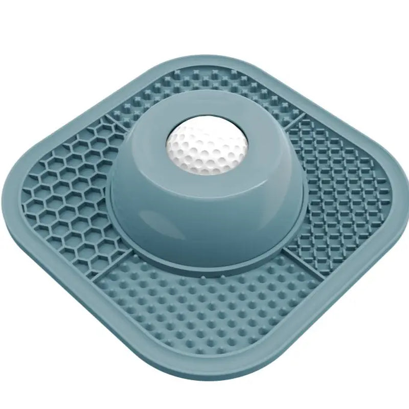 Pawlove Slow Feeder Dog Bowl with Entertained Ball-In - Anti-Slip Lick Bowl for Bone Broth & Yogurt, Perfect for All Breeds - Ideal for Dietary Supplements & Post-Op Nutrition