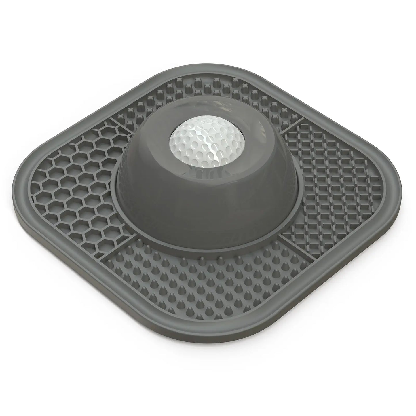 Pawlove Slow Feeder Dog Bowl with Entertained Ball-In - Anti-Slip Lick Bowl for Bone Broth & Yogurt, Perfect for All Breeds - Ideal for Dietary Supplements & Post-Op Nutrition