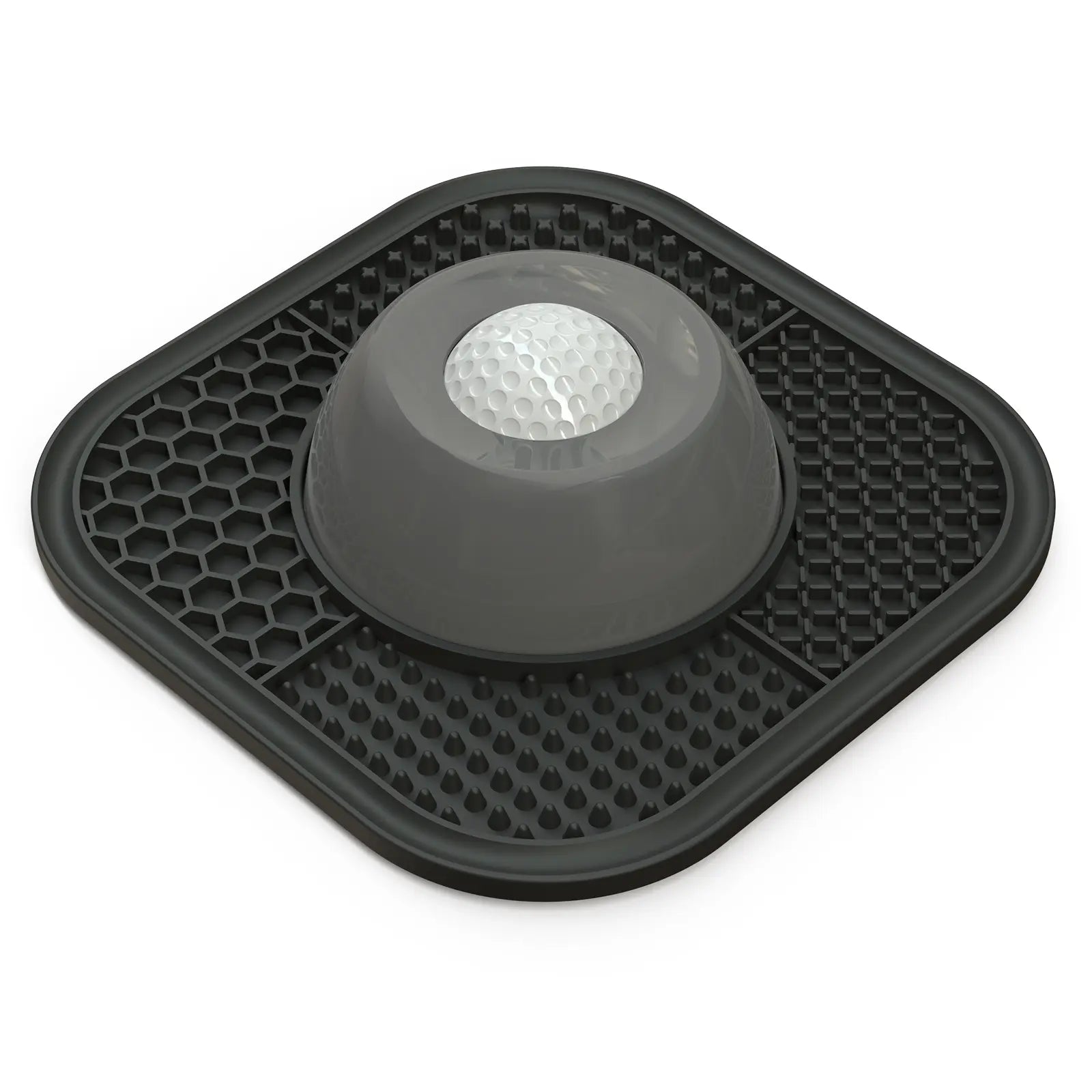 Pawlove Slow Feeder Dog Bowl with Entertained Ball-In - Anti-Slip Lick Bowl for Bone Broth & Yogurt, Perfect for All Breeds - Ideal for Dietary Supplements & Post-Op Nutrition