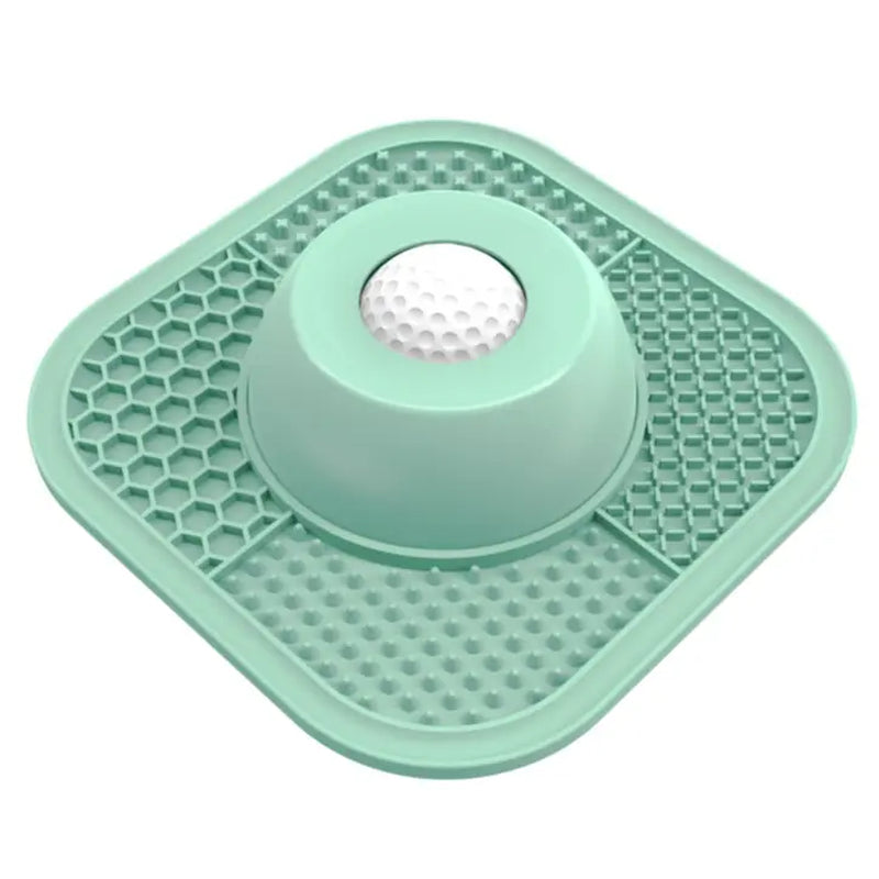 Pawlove Slow Feeder Dog Bowl with Entertained Ball-In - Anti-Slip Lick Bowl for Bone Broth & Yogurt, Perfect for All Breeds - Ideal for Dietary Supplements & Post-Op Nutrition