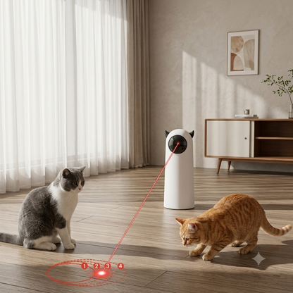Automatic Cat Toy – Interactive Smart LED Laser