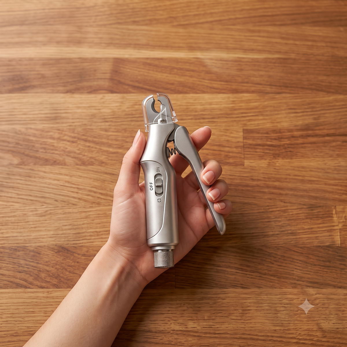 2-in-1 Rechargeable Pet Nail Trimmer & File with LED Light – Safe & Quiet for Dogs & Cats