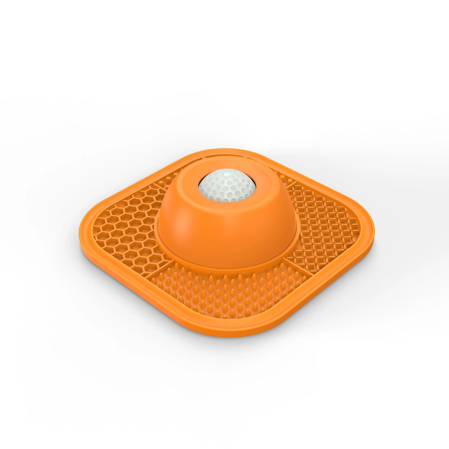 Pawlove Slow Feeder Dog Bowl with Entertained Ball-In - Anti-Slip Lick Bowl for Bone Broth & Yogurt, Perfect for All Breeds - Ideal for Dietary Supplements & Post-Op Nutrition