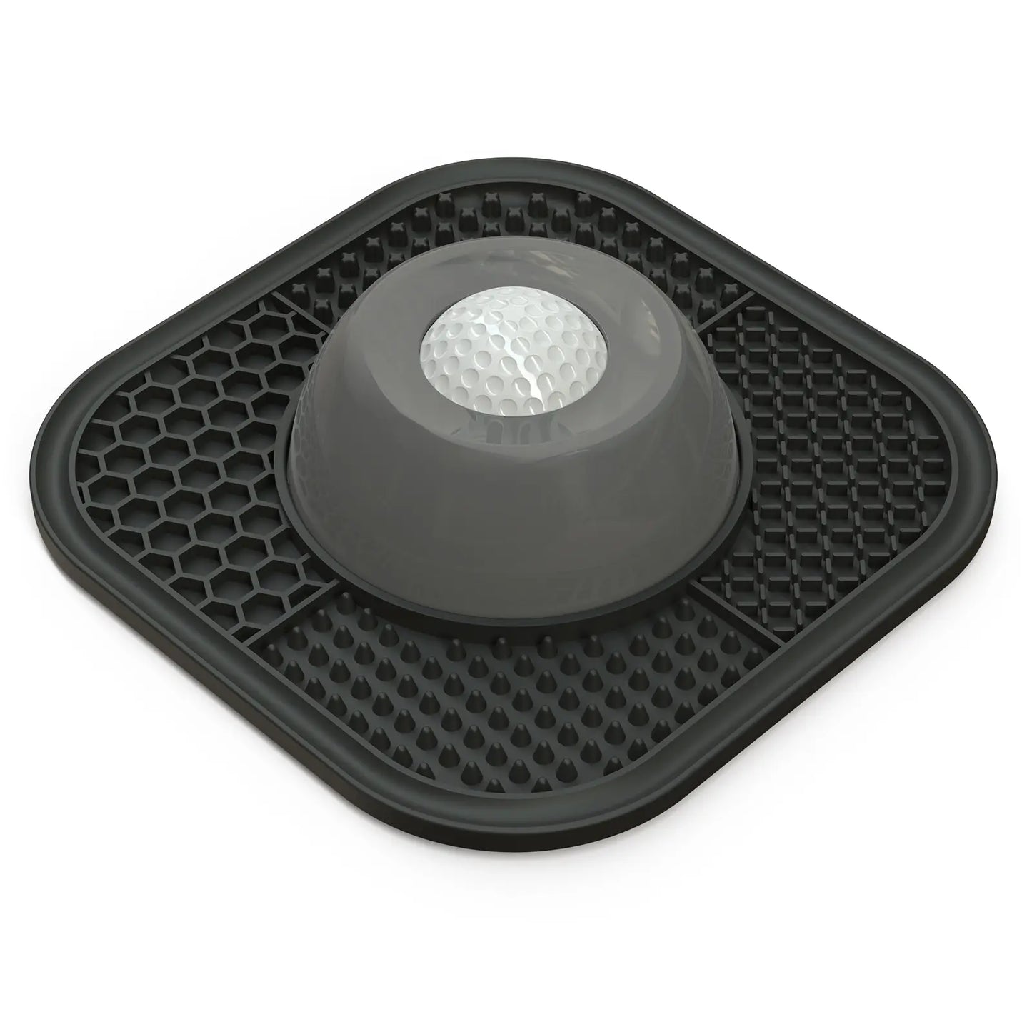 Pawlove Slow Feeder Dog Bowl with Entertained Ball-In - Anti-Slip Lick Bowl for Bone Broth & Yogurt, Perfect for All Breeds - Ideal for Dietary Supplements & Post-Op Nutrition